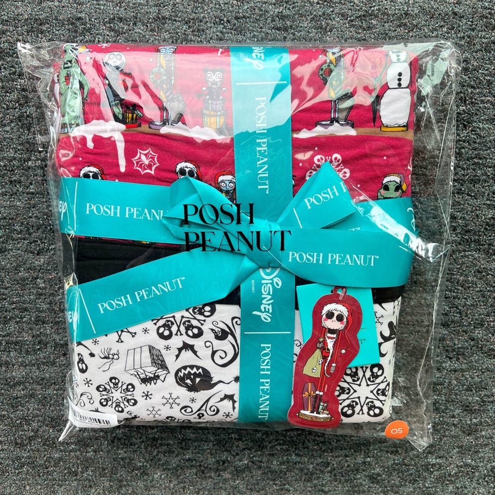 Posh Peanut Luxe Patoo Bamboo Blanket - Disney NBC, Folly and Fright